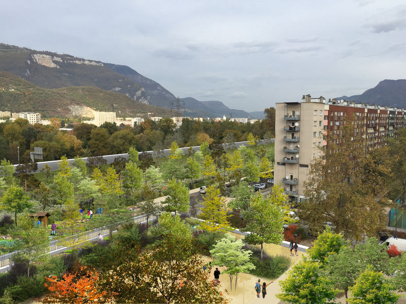 Capitale verte 2022, Grenoble transforme 11 espaces publics en îlots de fraîcheur