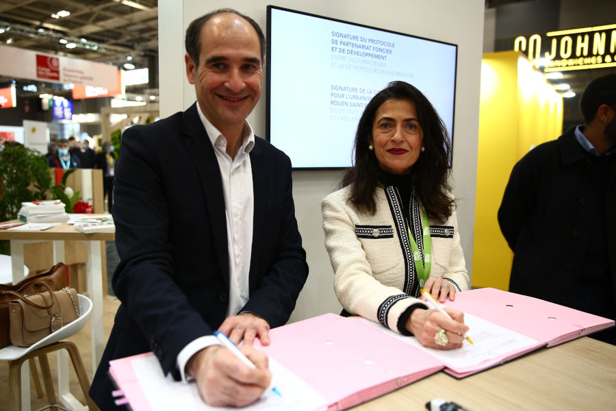 SNCF Immobilier et la Métropole Rouen Normandie signent un protocole foncier