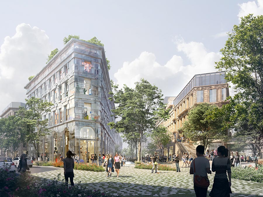 A Bordeaux, le projet de "Rue Bordelaise" rebaptisé "Canopia"
